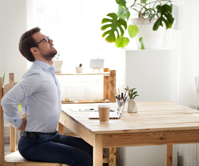 Cuide da sua postura em tempos de home office