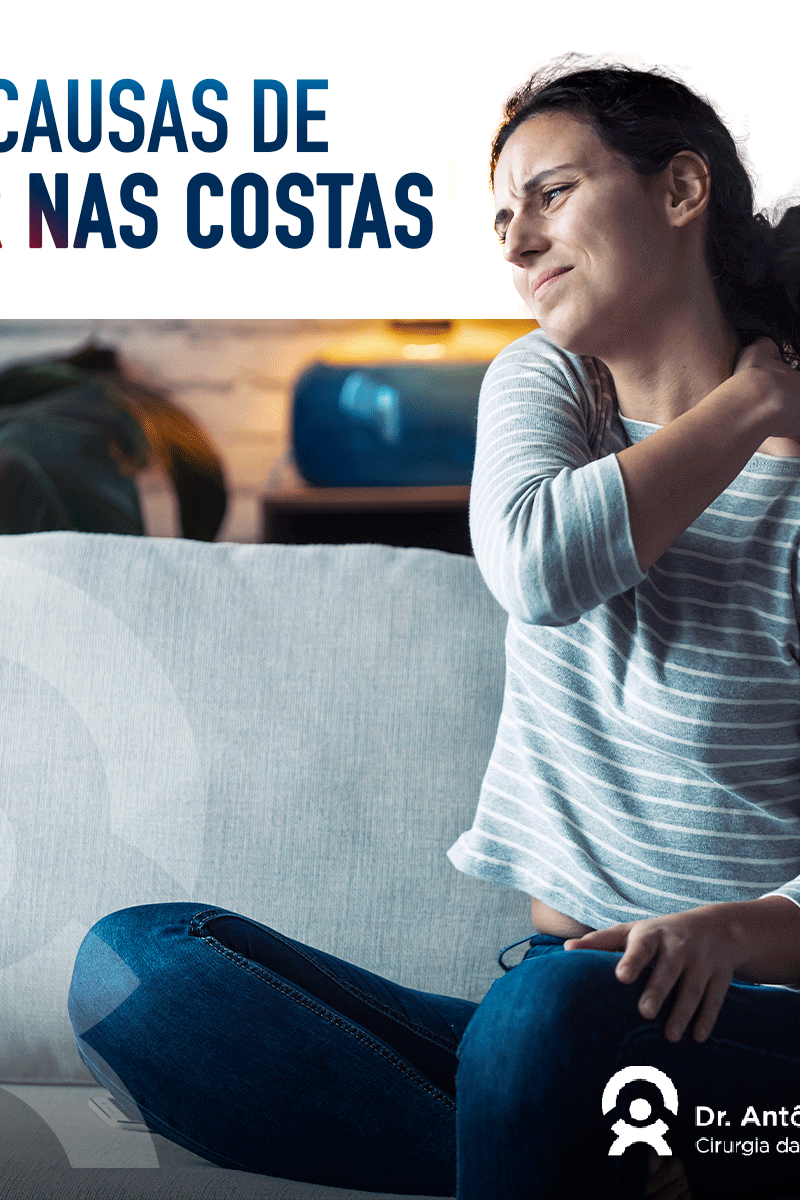 5 causas de dores nas costas
